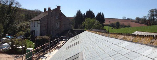 Roof replacement project completed by Bailey and Sons Roofing in Exeter
